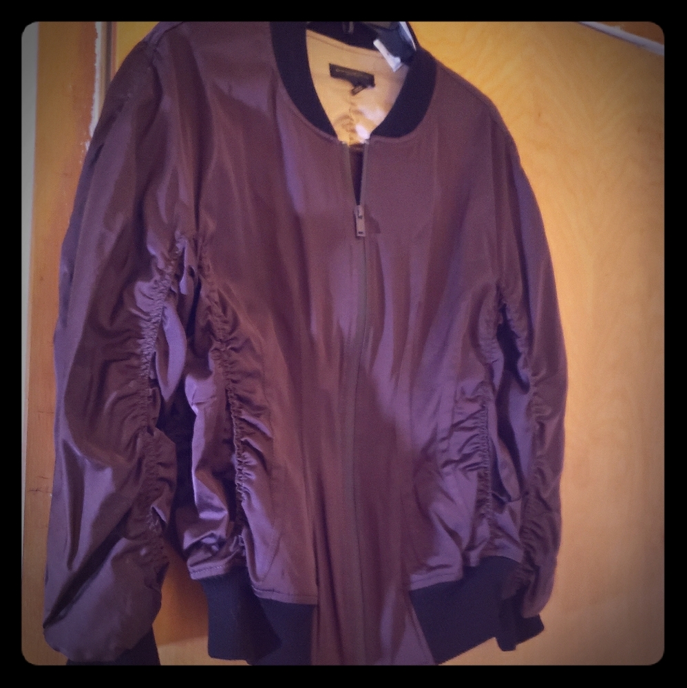 Donna Karen New York Bommer Jacket